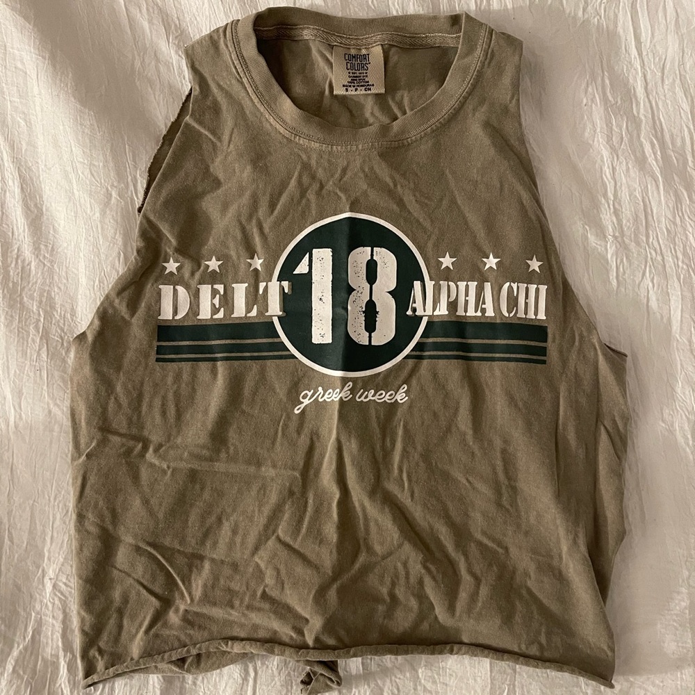 Alpha chi omega cut tank